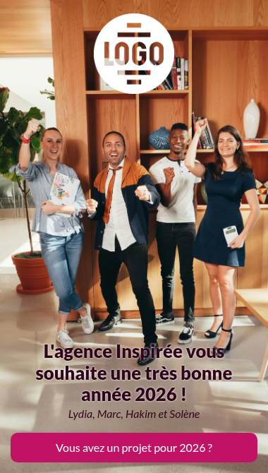 Carte de voeux agence